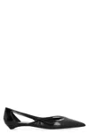 Prada Woman Black Flats In Black