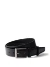Prada Men's Adjustable Leather Belt