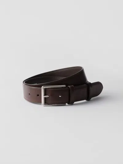 PRADA LEATHER BELT