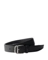 Prada Leather Belt In Black