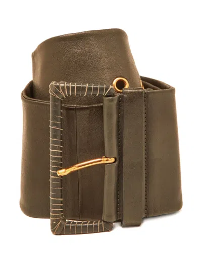 Pre-owned Prada Leather Belt