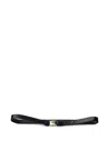 Prada Leather Belt In Black
