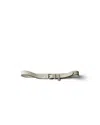 Prada Leather Belt In Gray