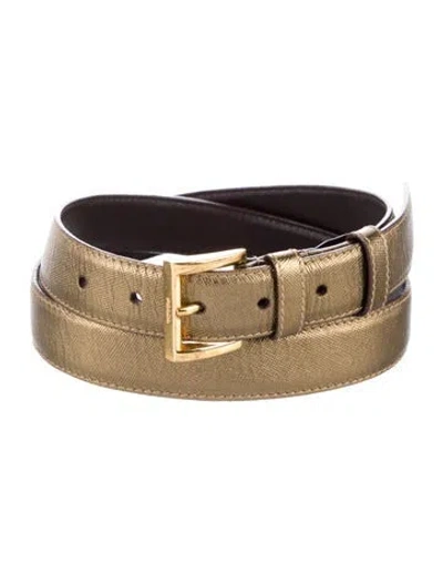 Pre-owned Prada Leather Belt