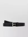 Prada Men Black Leather Belt