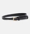 Prada Leather Belt In Black