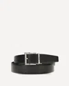 Prada Leather Belt In Black