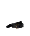 Prada Leather Belt In Black