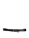 Prada Leather Belt In Black