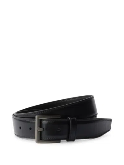 Prada Leather Belt In Black