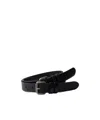 Prada Leather Belt In Black