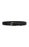 Prada Leather Belt In Black