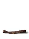 Prada Women Dark Brown Leather Belt, 30 Luxury Belts For Women Darveys In Brown