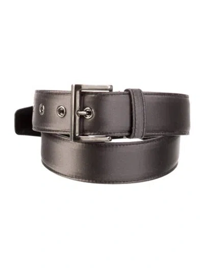 Pre-owned Prada Leather Belt In Brown