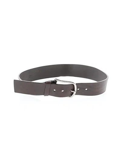 Pre-owned Prada Leather Belt In Brown