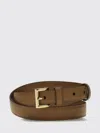 Prada Leather Belt In Brown