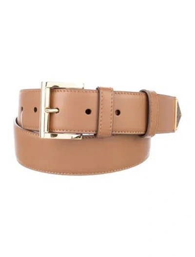 Pre-owned Prada Leather Belt In Brown