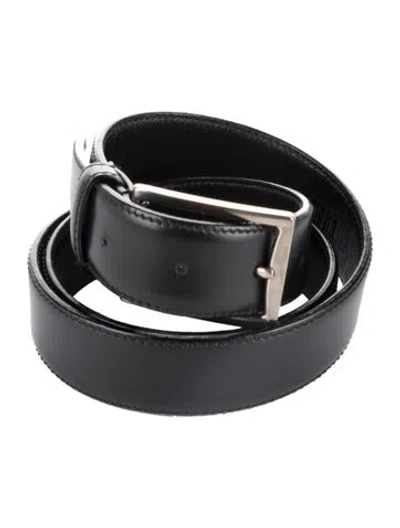 Pre-owned Prada Leather Belt In Brown
