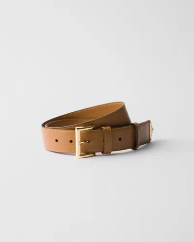 PRADA LEATHER BELT