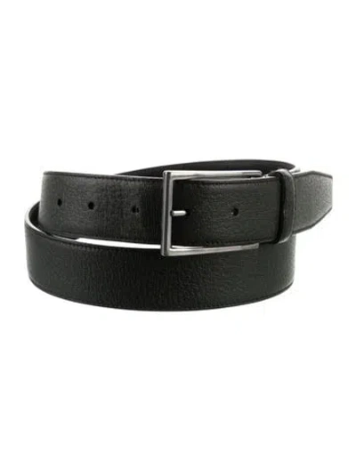 Pre-owned Prada Leather Belt In Green