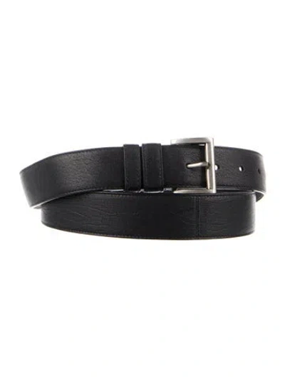 Pre-owned Prada Leather Belt Kit In Black