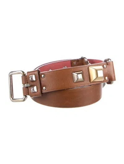Pre-owned Prada Leather Belt In Multi