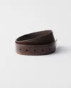 Prada Leather Belt Strap