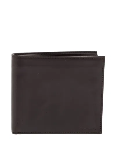Pre-owned Prada Leather Bi-fold Wallet