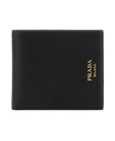 Prada Leather Bifold Wallet