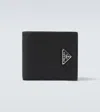 Prada Leather Bifold Wallet In Black