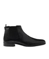 Prada Ankle Boots With Elastic Side Panels In Black