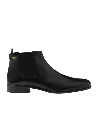 PRADA PRADA SLIP-ON ANKLE BOOTS