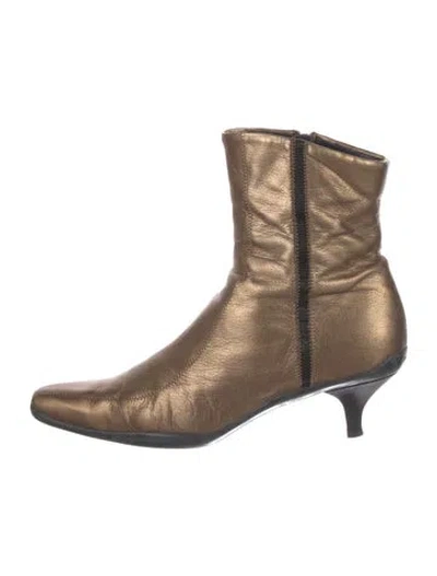 Pre-owned Prada Leather Boots