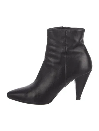 Pre-owned Prada Leather Boots In Black