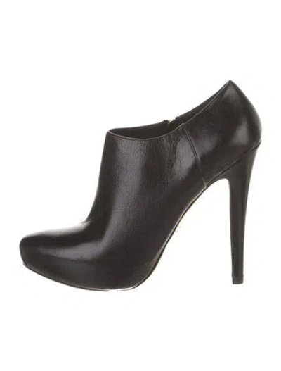 Pre-owned Prada Leather Boots In Black