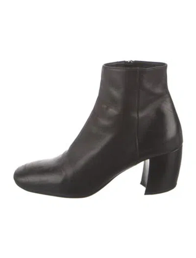 Pre-owned Prada Leather Boots In Black