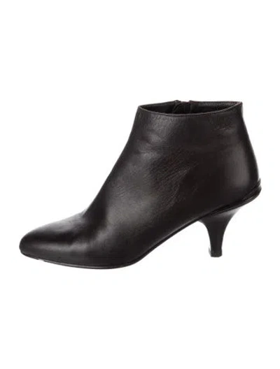 Pre-owned Prada Leather Boots In Black