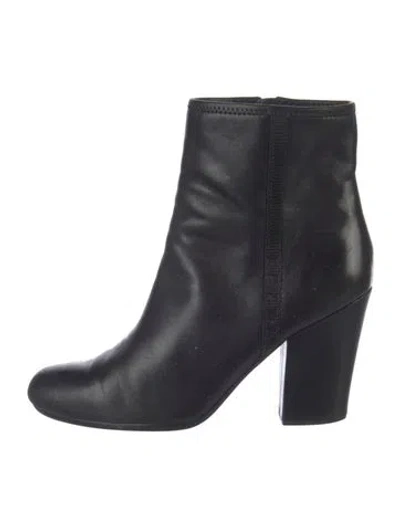 Pre-owned Prada Leather Boots In Black