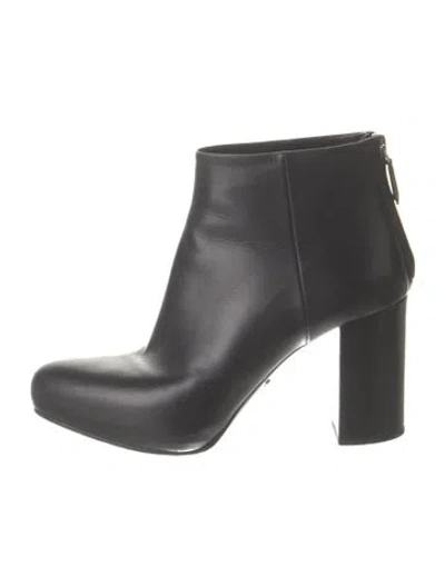 Pre-owned Prada Leather Boots In Black