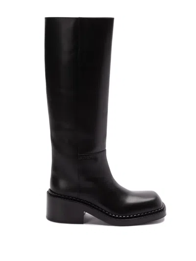 PRADA LEATHER BOOTS