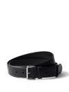 Prada Leather Buckle Belt