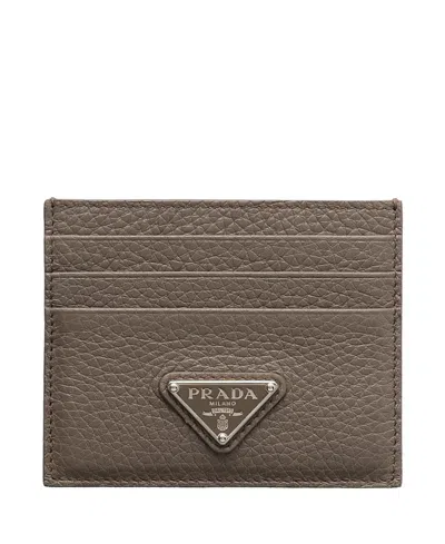 PRADA LEATHER CARD HOLDER
