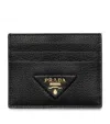 Prada Leather Card Holder