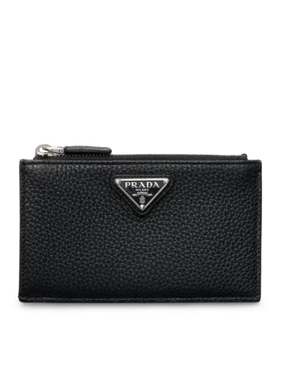 Prada Leather Card Holder