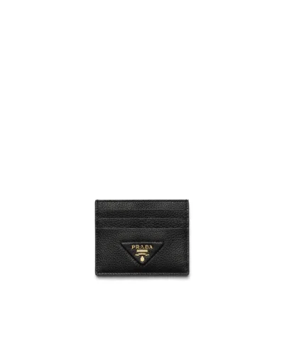 Prada Leather Card Holder
