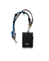 Prada Enamel Triangle-logo Wallet