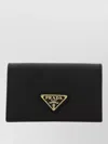 Prada Leather Card Holder Fold Over Design