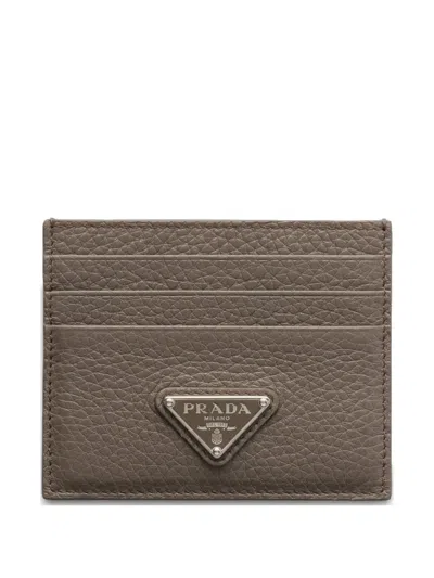 PRADA LEATHER CARD HOLDER