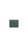 Prada Leather Card Holder In Pattern