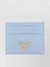 Prada Logo-plaque Saffiano Leather Cardholder